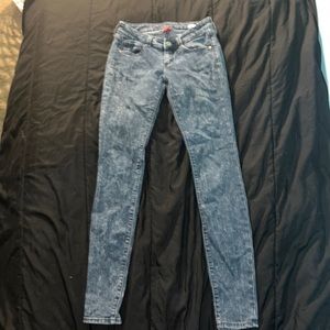 Dark blue skinny jeans